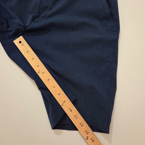 Under‎ Armour HeatGear Golf Shorts Mens 34 Blue Performance Loose Fit - Picture 6 of 12